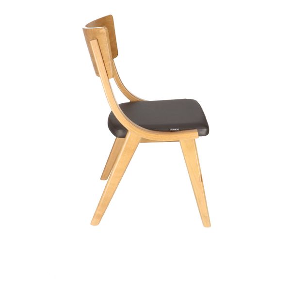 IC AURA OAK Brown design, elegant Wooden indoor chair