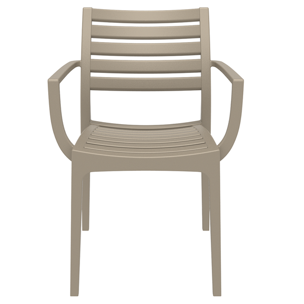 ST ARTEMIS Taupe design Műanyag kültéri szék