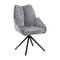 ET EDIE Szürke design Kárpitos beltéri szék