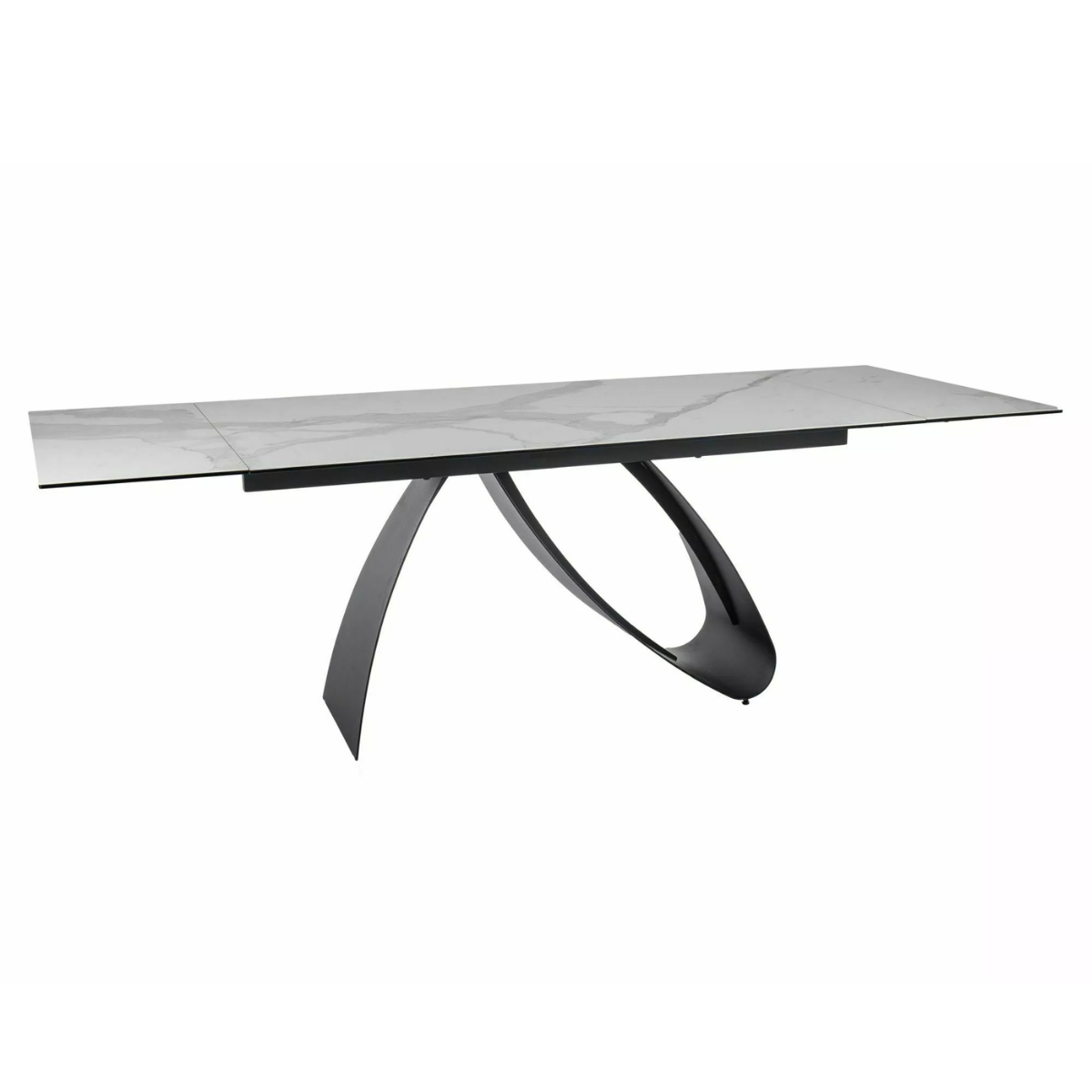 SI DIONA 160-240 Fehér design Bővíthető étkezőasztal