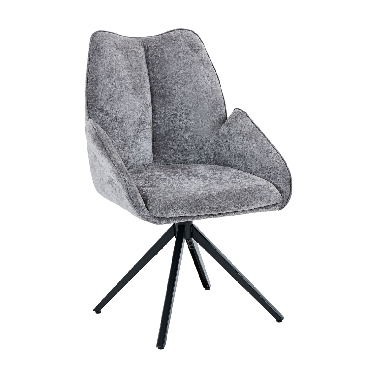 ET EDIE Szürke design Kárpitos beltéri szék