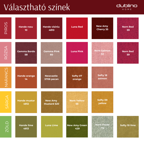 MD TARKA Szürke design Kárpitos beltéri fotel