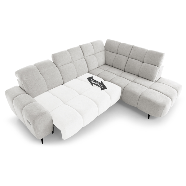 ET NORVEX Több színben design Sarokgarnitúra