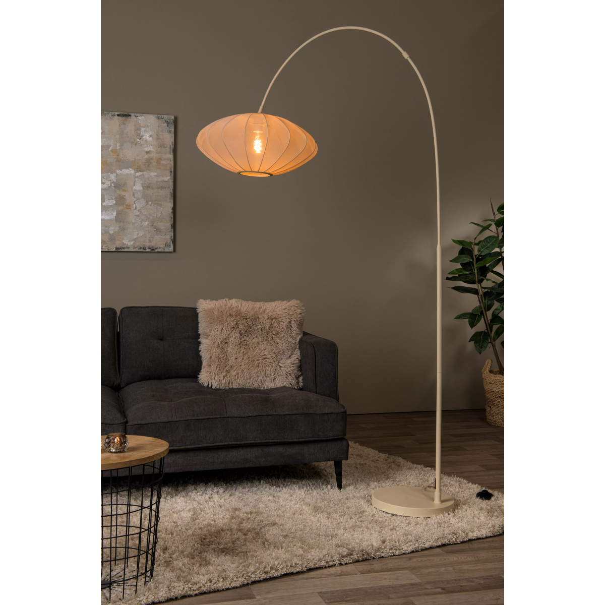 LC MIRA 1 db mintadarab Bézs design Beltéri állólámpa