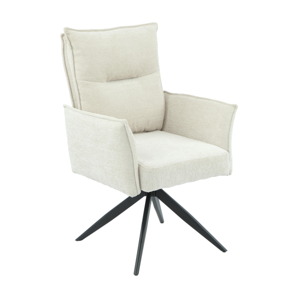 ET SAM Fehér design Kárpitos beltéri szék