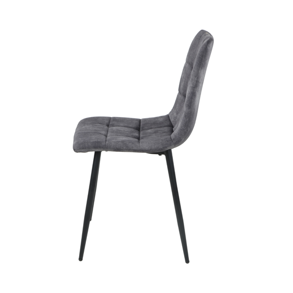 ET FRIEDA Fekete design Kárpitos beltéri szék