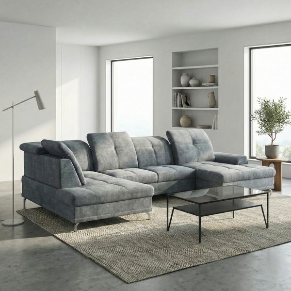 ET NEGRO FULL Több színben modern Sarokgarnitúra