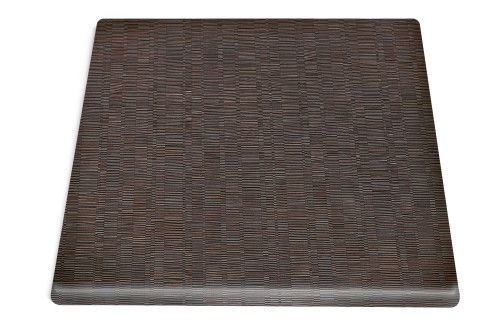 TOP TATAMI BROWN 80x80 Barna klasszikus Asztallap