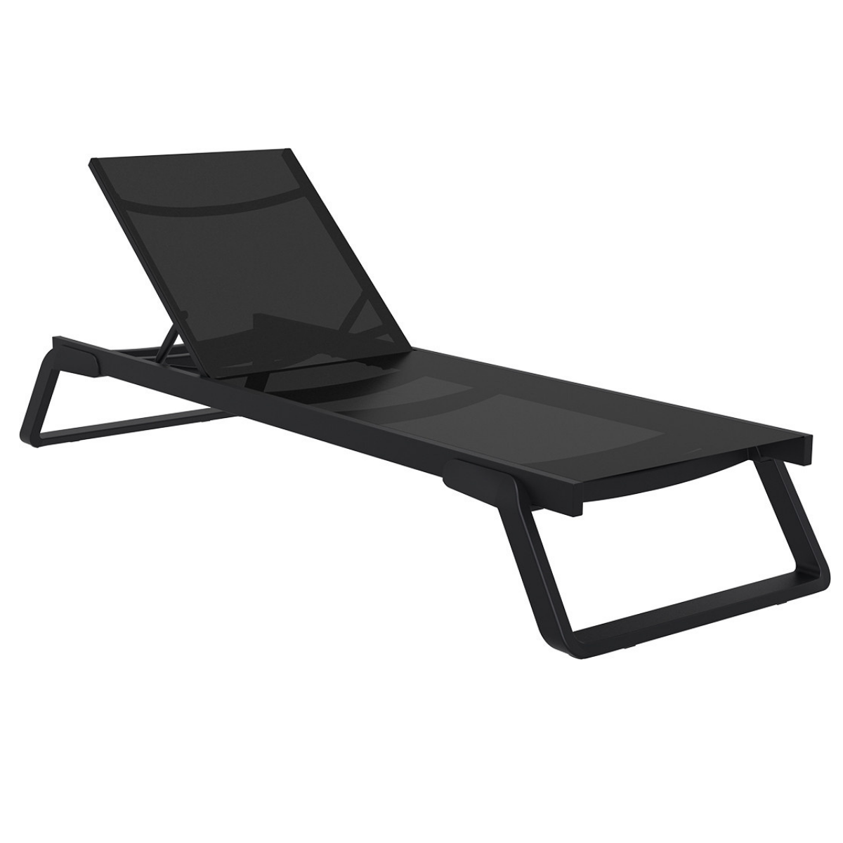 ST TROPIC Fekete design Napágy