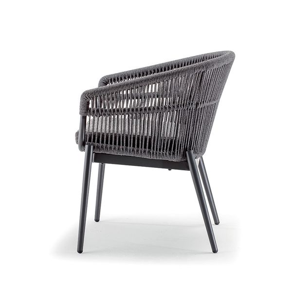 AT GRATTONI TROPEA Utolsó 2db  Szürke design Kültéri fotel