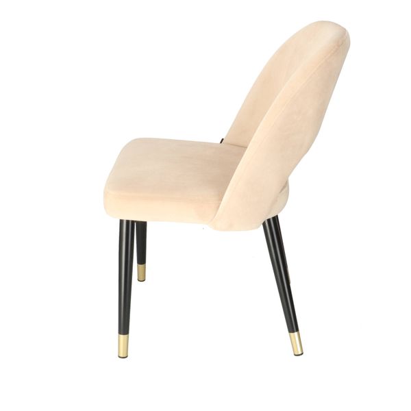 DL FANNY Bézs design, elegáns Kárpitos beltéri szék