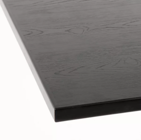 FT PIANO 80x80 Black classic Tabletop