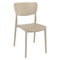 ST LUCY Taupe design Műanyag kültéri szék