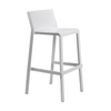 NARDI TRILL STOOL Fehér design Műanyag kültéri bárszék