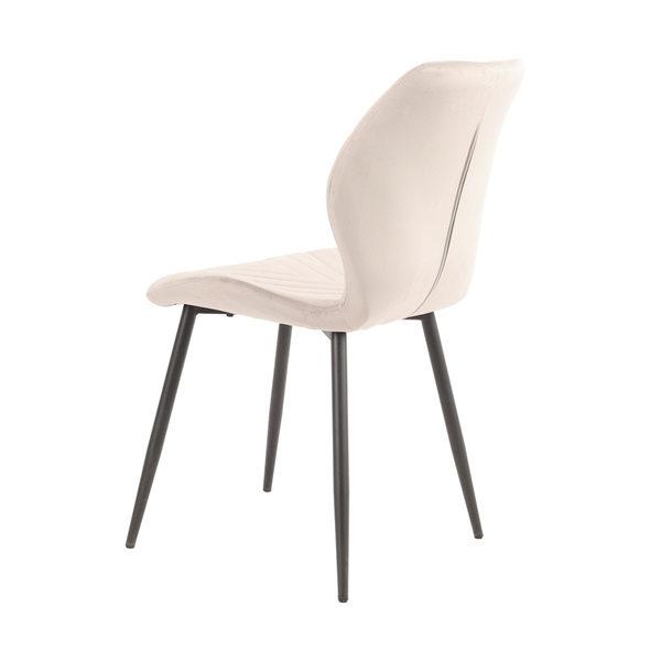 ET JULIE Fehér design Kárpitos beltéri szék