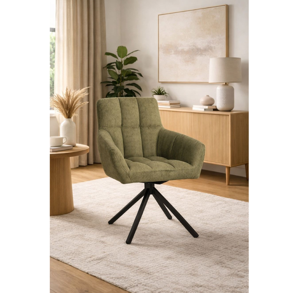 ET ADAM Zöld design Kárpitos beltéri szék