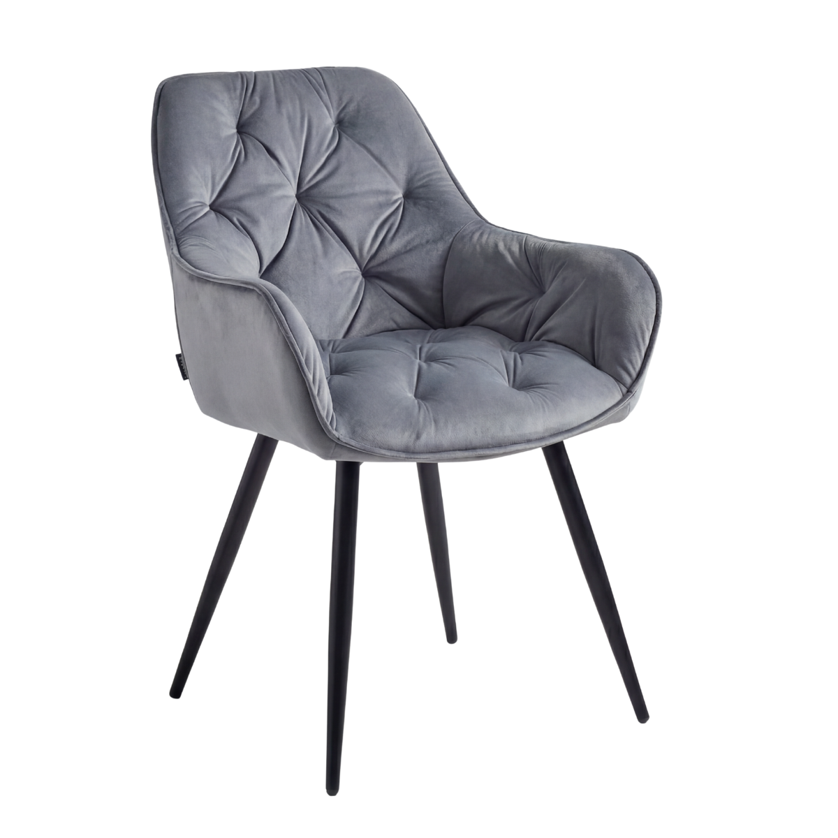 DL CHERRY   Szürke design Kárpitos beltéri szék