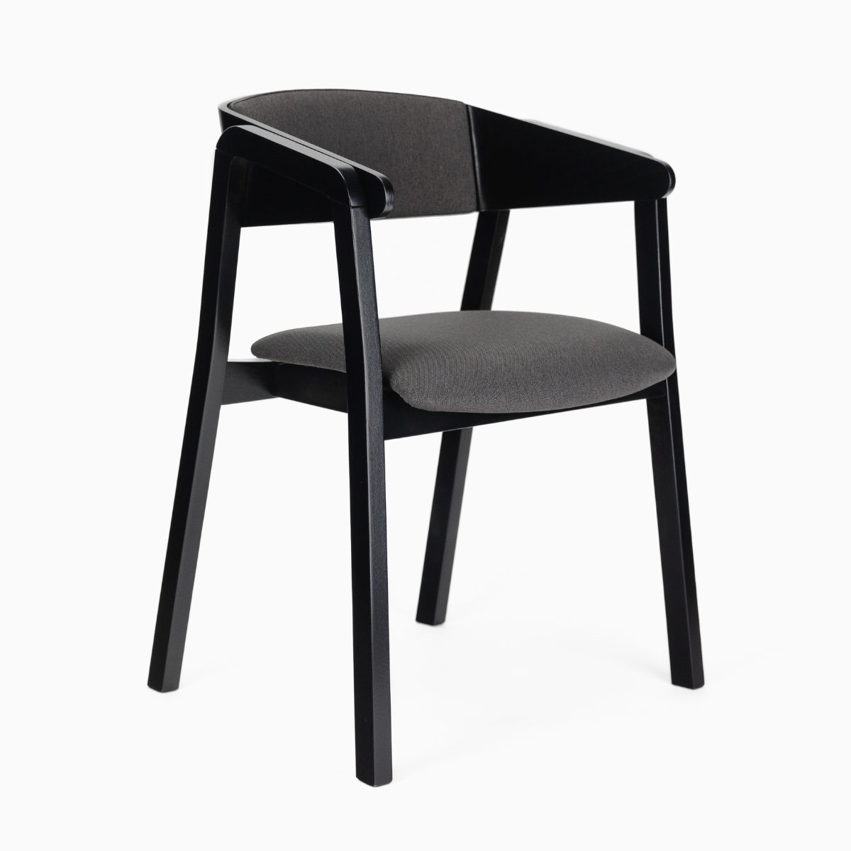 MR ZOE Fekete elegáns Fa beltéri szék