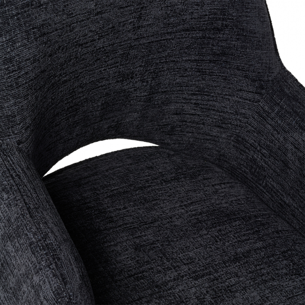 DL MICKEY BENTO Fekete design Kárpitos beltéri szék