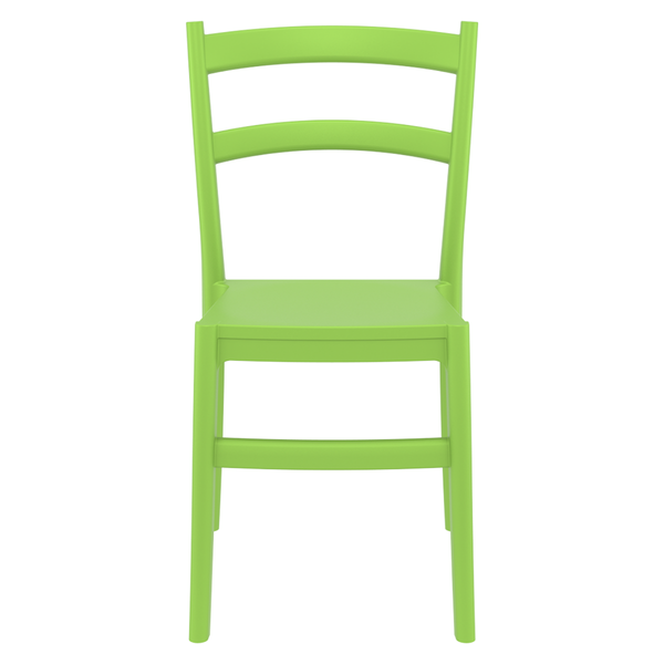 ST TIFFANY Zöld design Műanyag kültéri szék