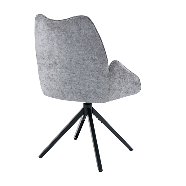 ET EDIE Szürke design Kárpitos beltéri szék