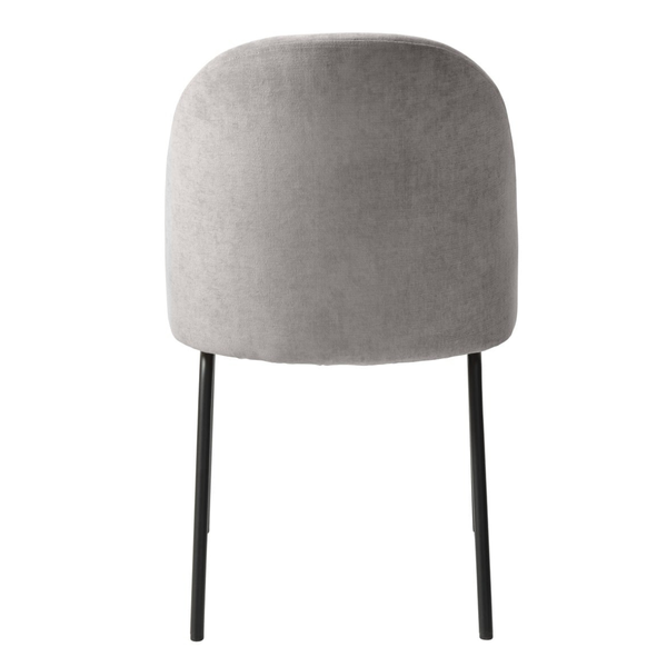 UQ PRESTON Szürke design, elegáns Kárpitos beltéri szék