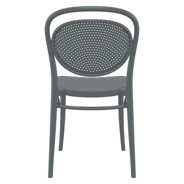 ST MARCEL Szürke modern Műanyag kültéri szék