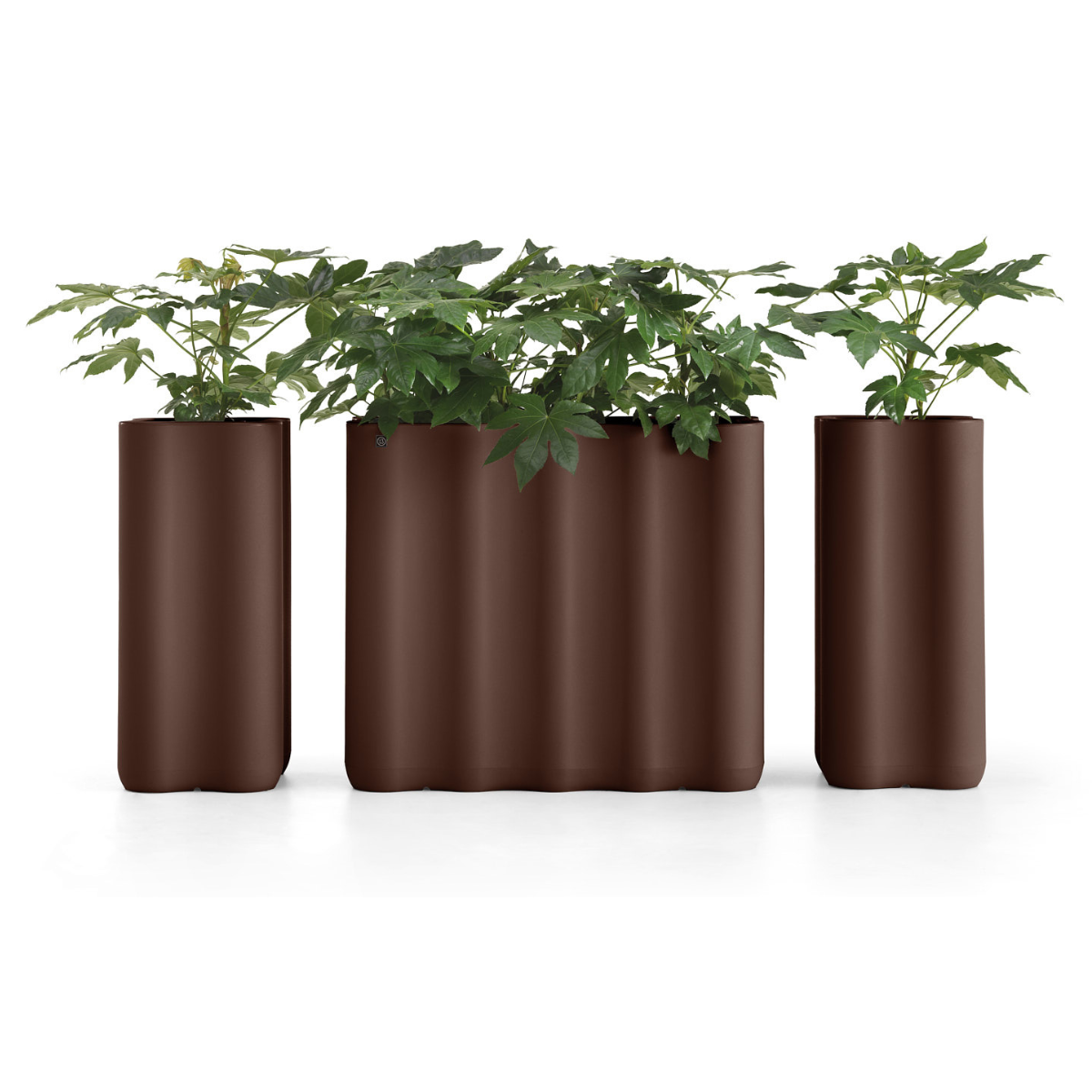 LX NEBBIA FLOWER BOX Antracit design Virágtartó és kaspó