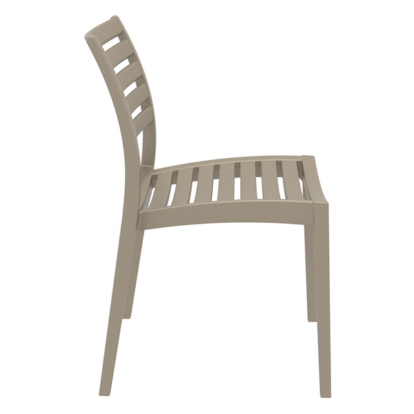 ST ARES Taupe design Műanyag kültéri szék