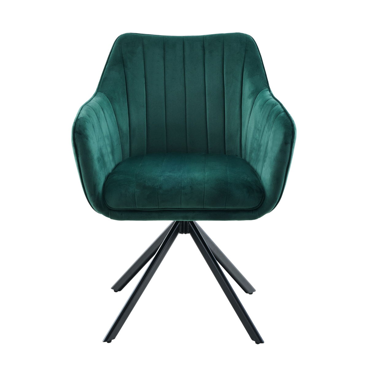 DL ZALIA  Zöld design Kárpitos beltéri szék