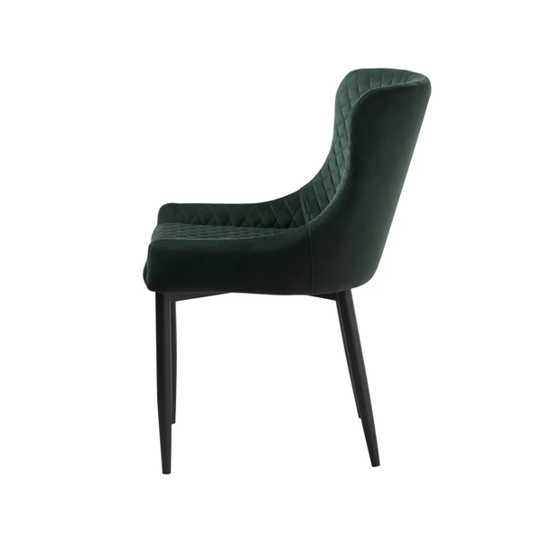 UQ CRYSTAL Zöld elegáns Kárpitos beltéri szék