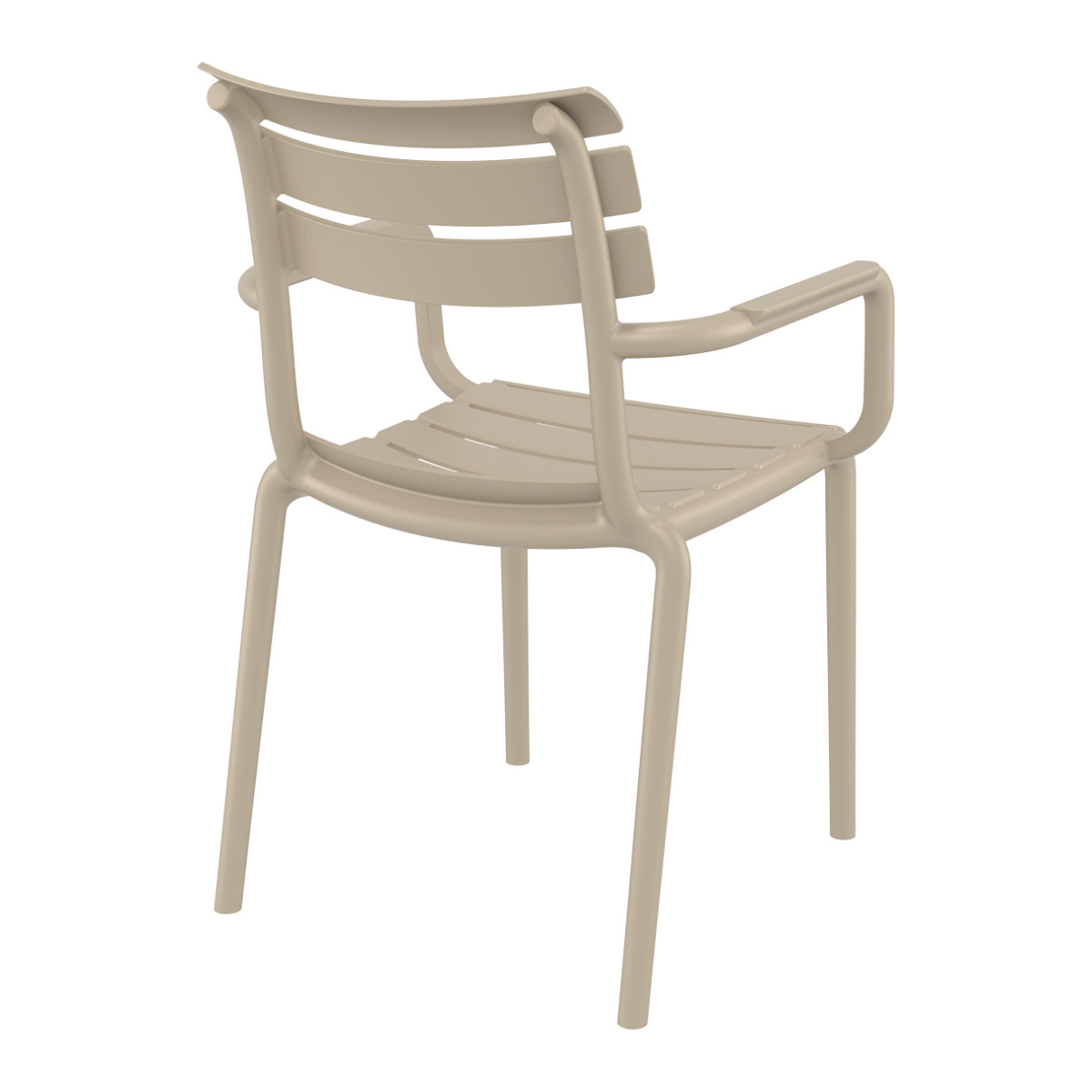 ST PARIS  Bézs design Műanyag kültéri szék