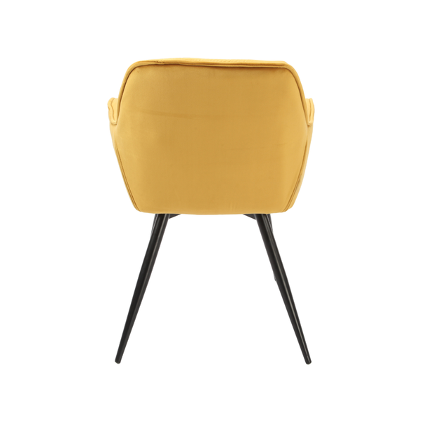 DL CHERRY   Sárga design Kárpitos beltéri szék