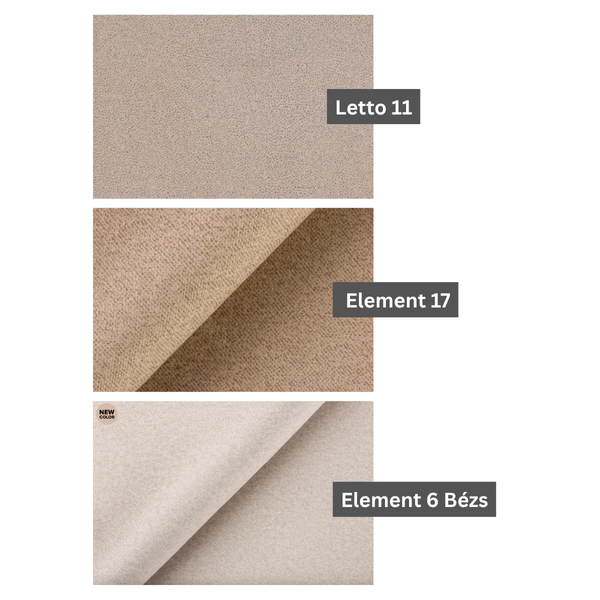 ET VELMIRA  Több színben design Sarokgarnitúra