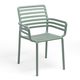 NARDI DOGA ARMCHAIR Menta design Műanyag kültéri szék