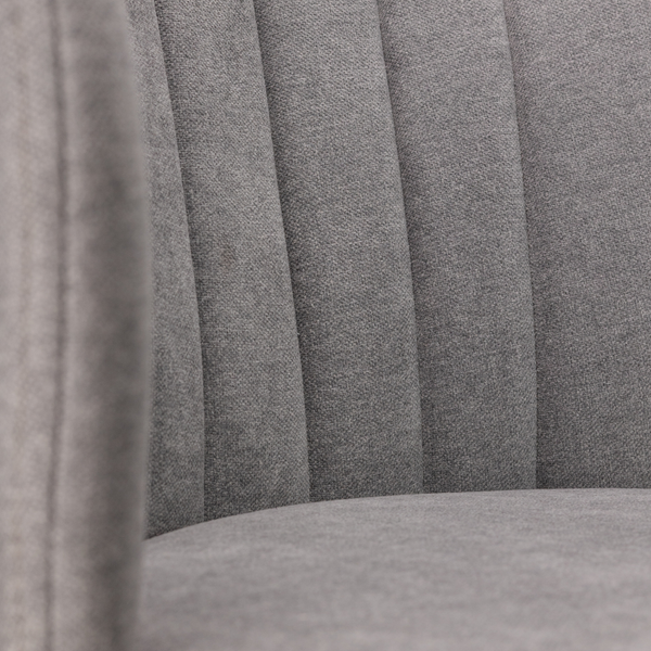 DL LENORA  Szürke design Kárpitos beltéri szék