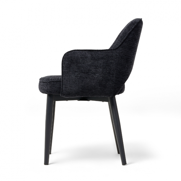 DL MICKEY BENTO Fekete design Kárpitos beltéri szék