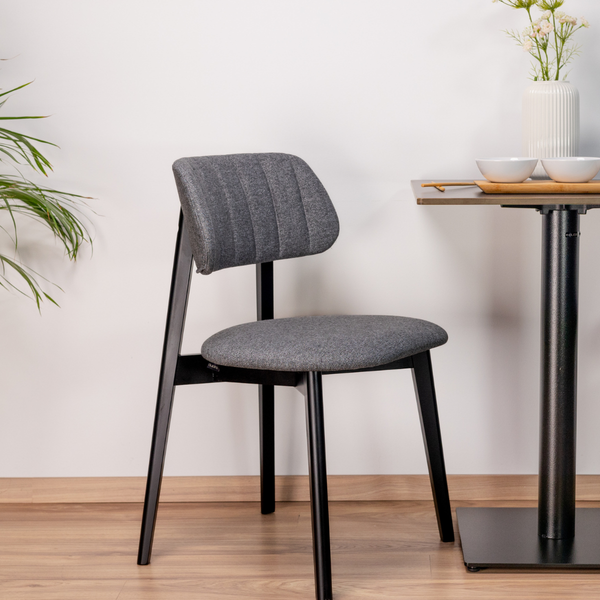 DL MARY UP Fekete design Kárpitos beltéri szék