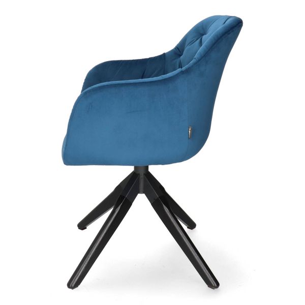 DL DOLOMIT Blue elegant Upholstered indoor chair