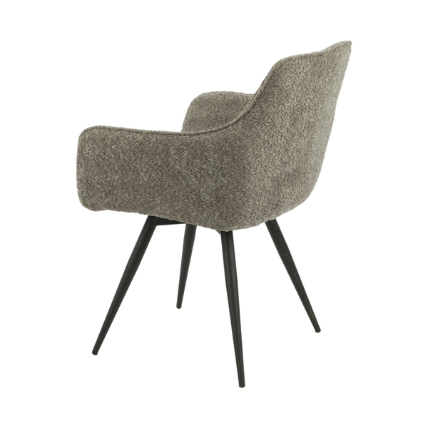 ET AUSTIN Szürke design Kárpitos beltéri szék