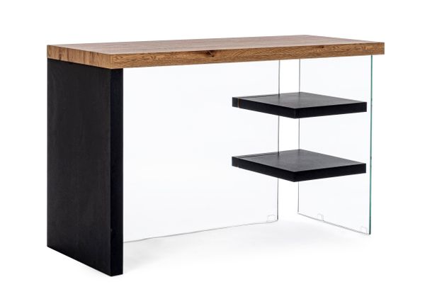 BT LIORA Fekete design Irodai asztal