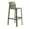 NARDI NET STOOL Zöld modern Műanyag kültéri bárszék