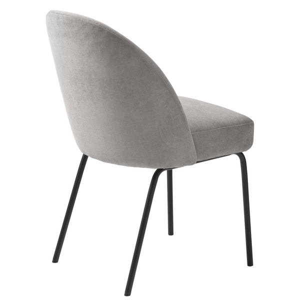 UQ PRESTON Szürke design, elegáns Kárpitos beltéri szék