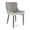 DL CRYSTAL Szürke elegáns Kárpitos beltéri szék