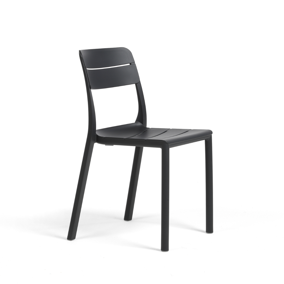 NARDI CASSIA BISTROT  Antracit design Műanyag kültéri szék