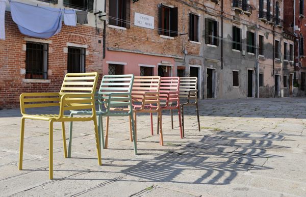NARDI DOGA Zöld design Műanyag kültéri szék