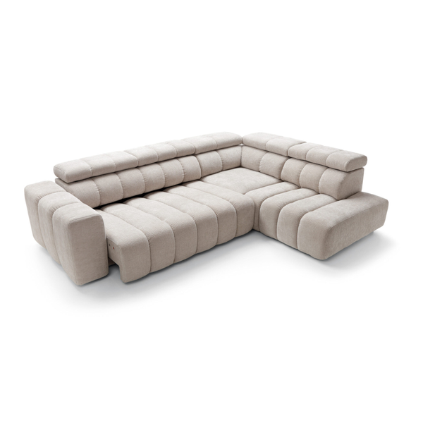 PZ DAISY Bézs design Sarokgarnitúra
