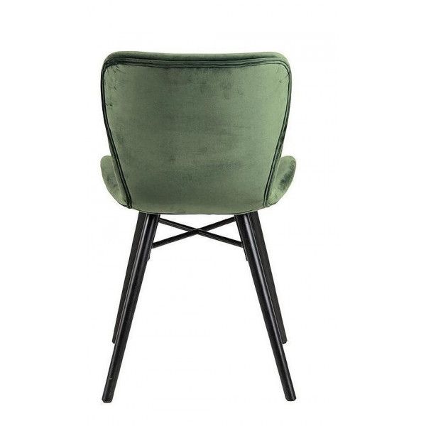 TC ADELINE 68 Green minimalist Upholstered indoor chair