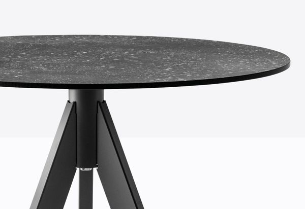 PEDRALI ARK 3 Black design Table base