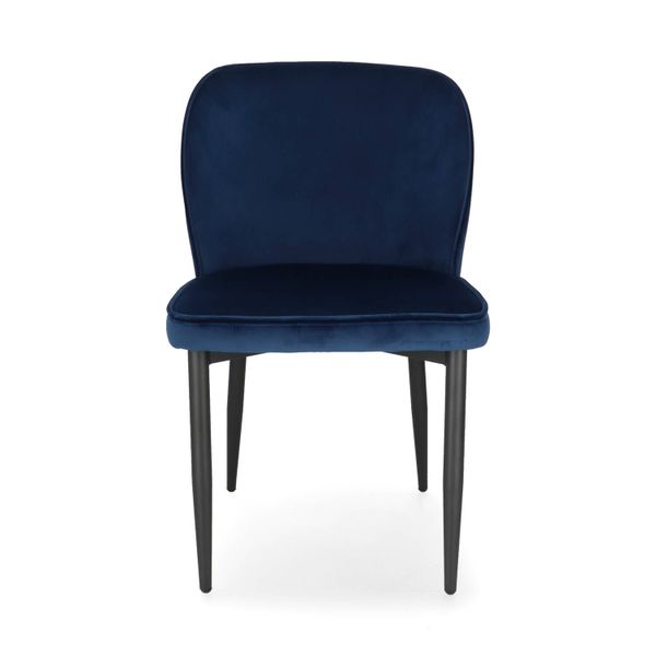 AT TIARA Blue elegant Upholstered indoor chair